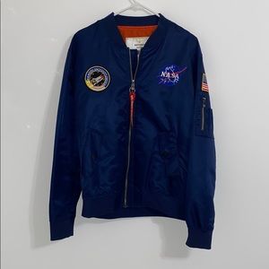 Navy Blue Nasa Jacket